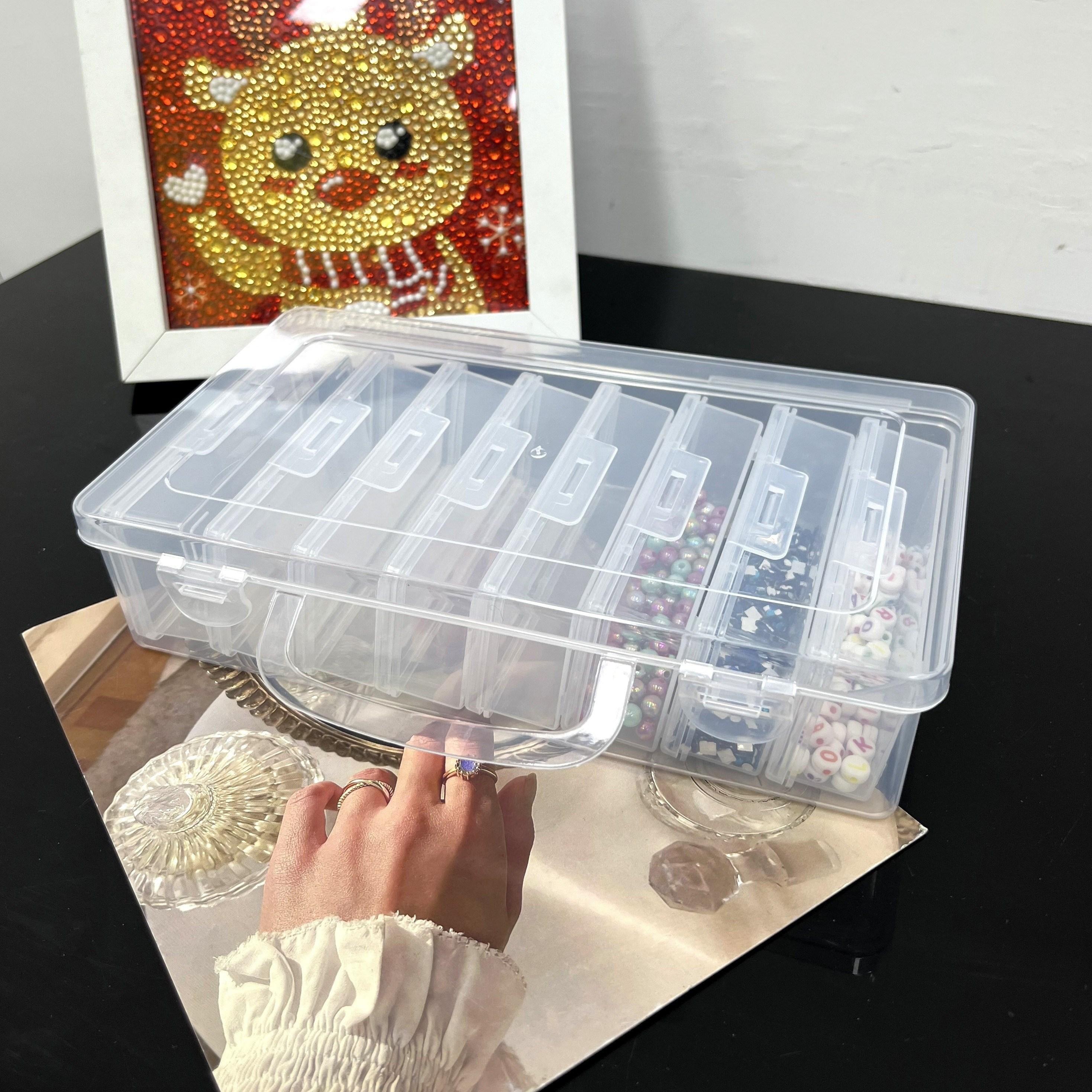 Stationery Office And School Supply Stores - Transparent Plastic Storage Box Set —