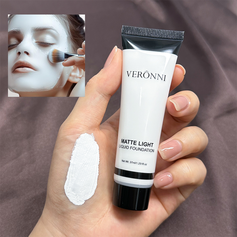 Correction Fluid White - White Liquid Foundation Makeup,Waterproof Full Coverage