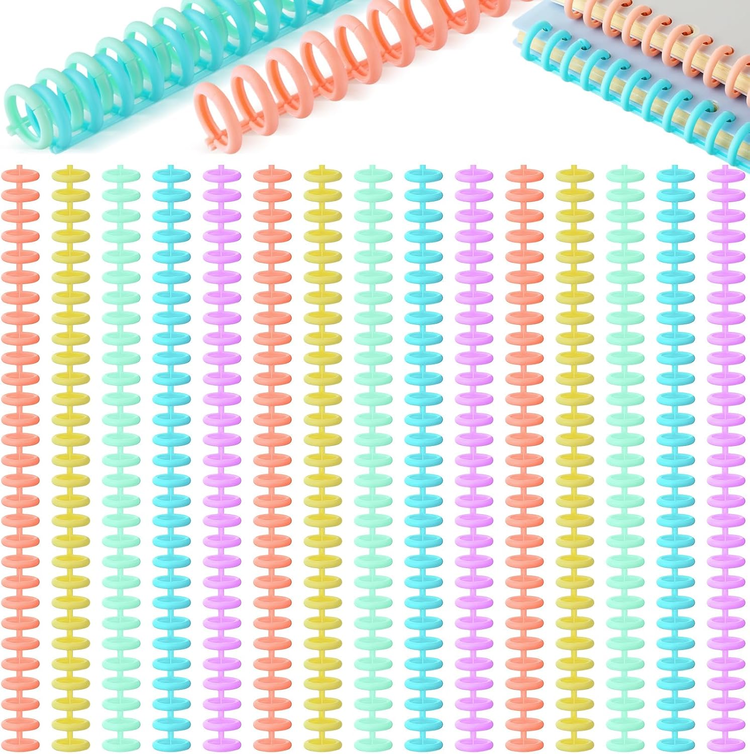 Binding Comb Plastic - 50 Pcs Comb Binding Spines 1/2