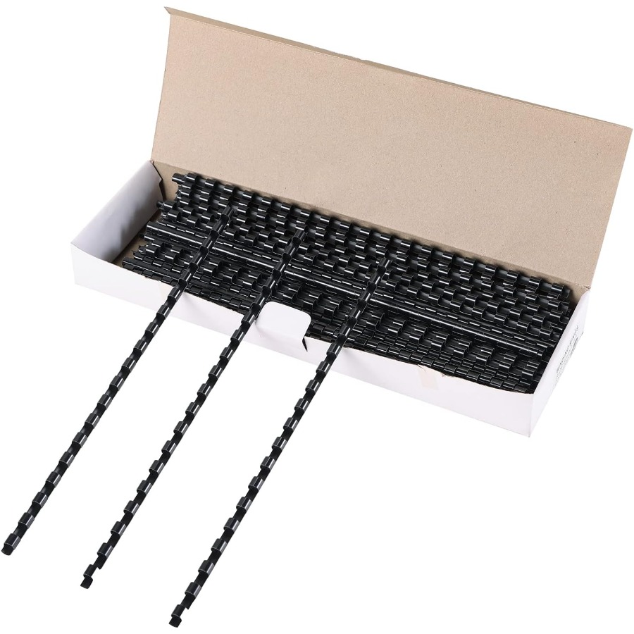 Binding Comb Plastic - 100 Pack 19 Ring Plastic Comb
