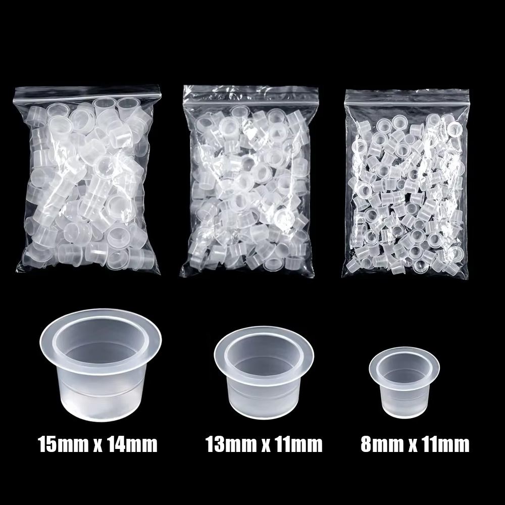 Calligraphy Ink Bottle - 300/100pcs Disposable Tattoo Ink Cups S/M/L