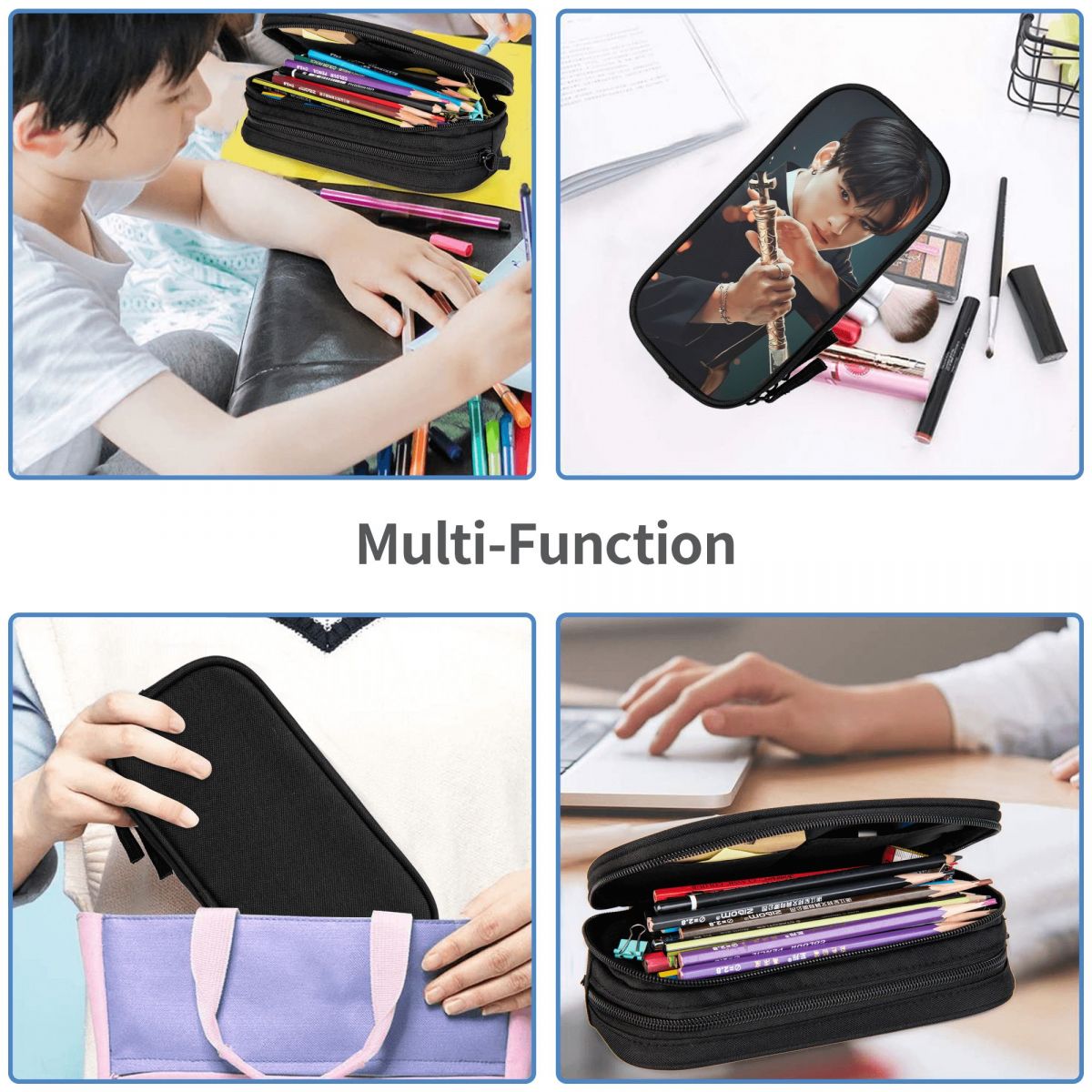 Cha Eunwoo Pencil Case for Boy - Stationery And Office Supply Chain บทวิจารณ์และราคา