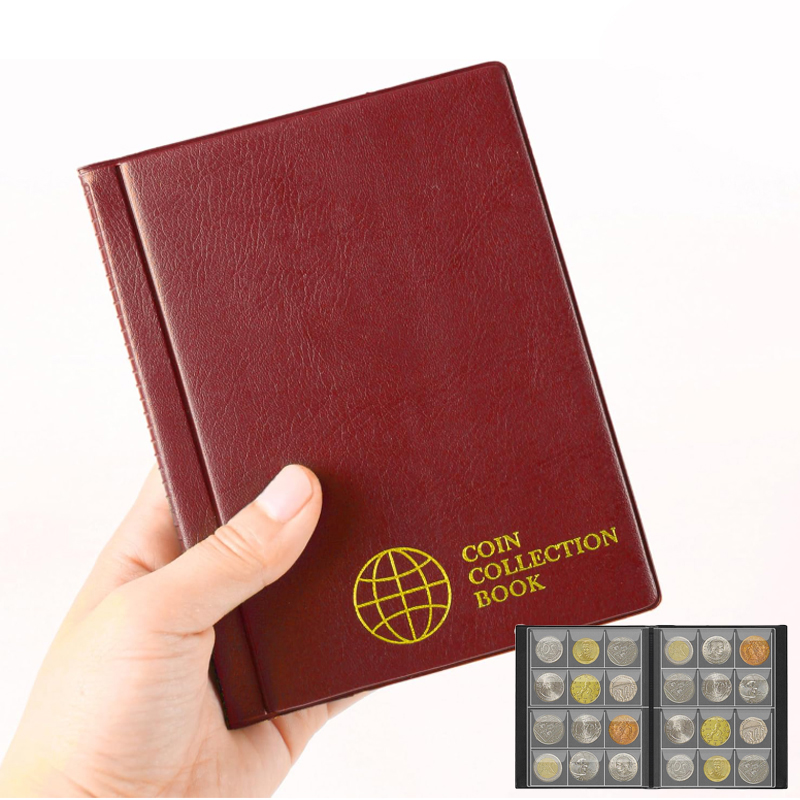 120 Pocket Coin Collecting Boo - Binding Comb Plastic บทวิจารณ์และราคา