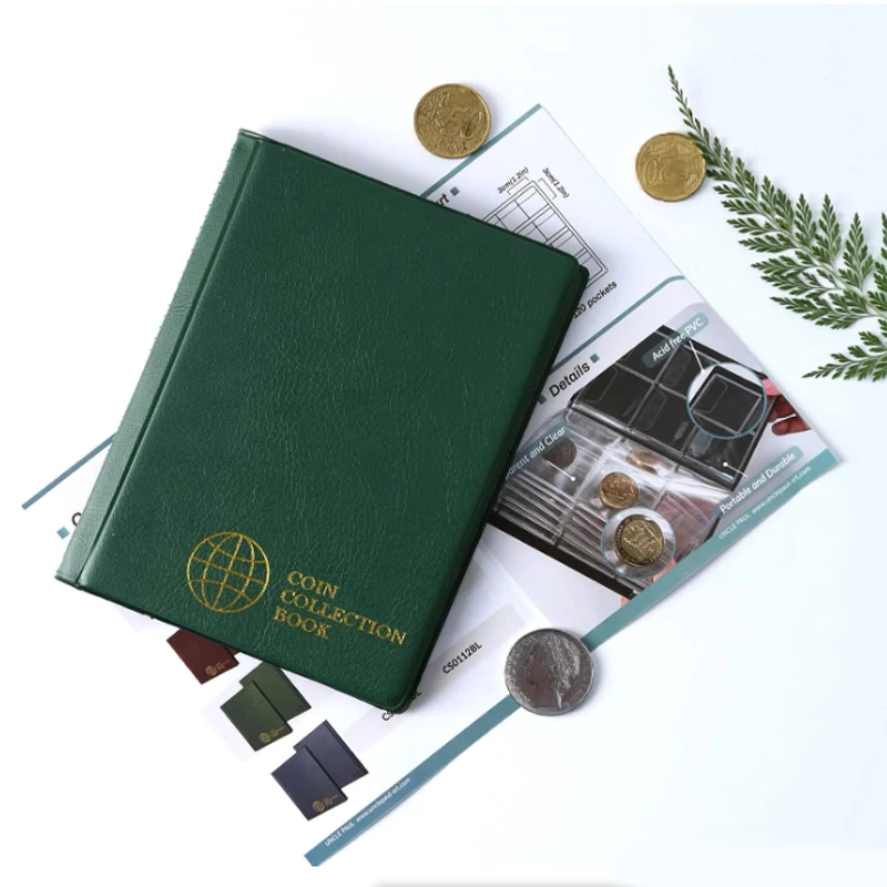 120 Pocket Coin Collecting Boo - Binding Comb Plastic บทวิจารณ์และราคา