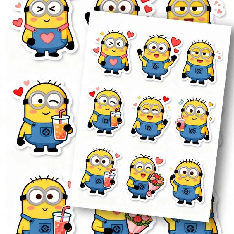 New Minions Despicable Me Kevi - Memo Pad Sticky บทวิจารณ์และราคา