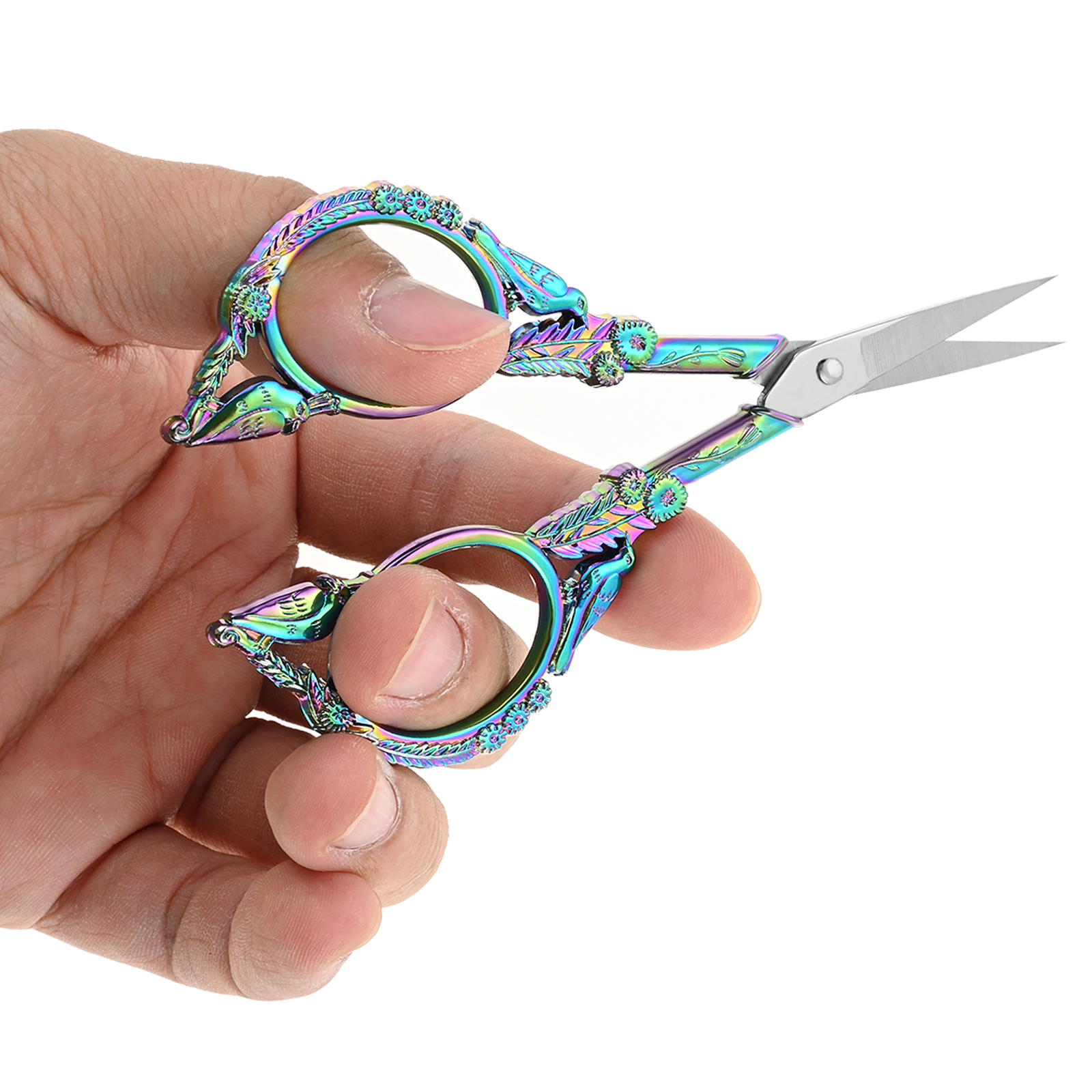 Retro Embroidery Scissors with - Scissors Stainless Craft บทวิจารณ์และราคา