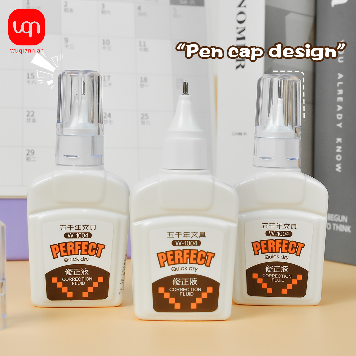 WQN-3/6/12PCS18ml Correction F - Correction Fluid White บทวิจารณ์และราคา