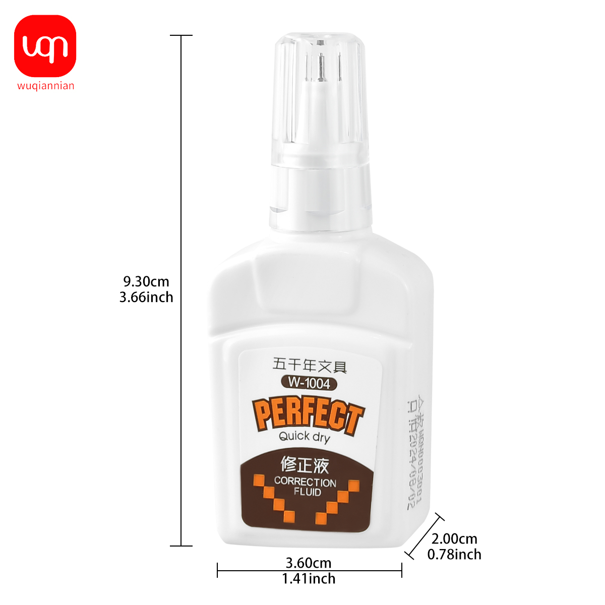 WQN-3/6/12PCS18ml Correction F - Correction Fluid White บทวิจารณ์และราคา