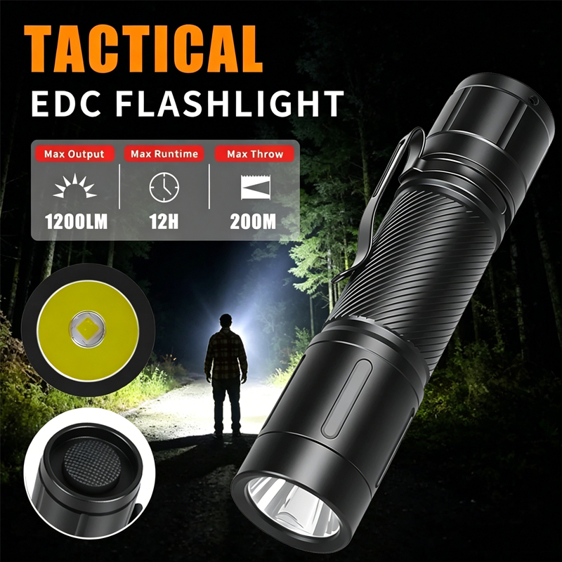 High Power LED Flashlights Tac - Stationery Supply บทวิจารณ์และราคา
