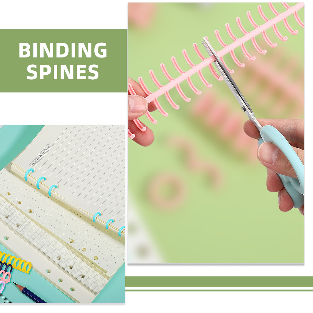 30Pcs Plastic Spiral Binding C - Binding Comb Plastic บทวิจารณ์และราคา