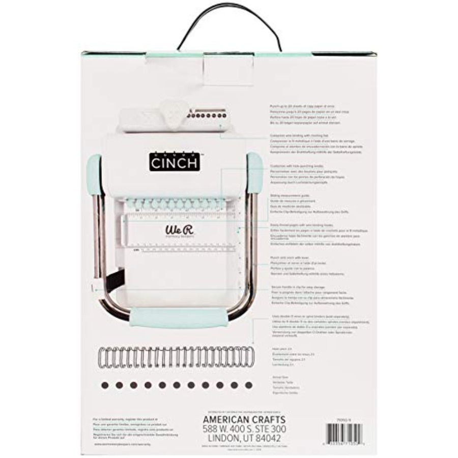 Cinch Book Binding Machine Ver - Binding Comb Plastic บทวิจารณ์และราคา