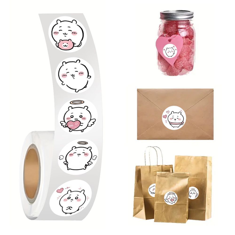 jiyi Stickers Roll 500 Pcs Kaw - Memo Pad Sticky บทวิจารณ์และราคา