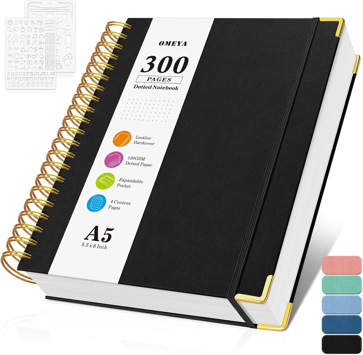 A5 Dotted Journal Spiral Noteb - Notebook Dotted A5 บทวิจารณ์และราคา
