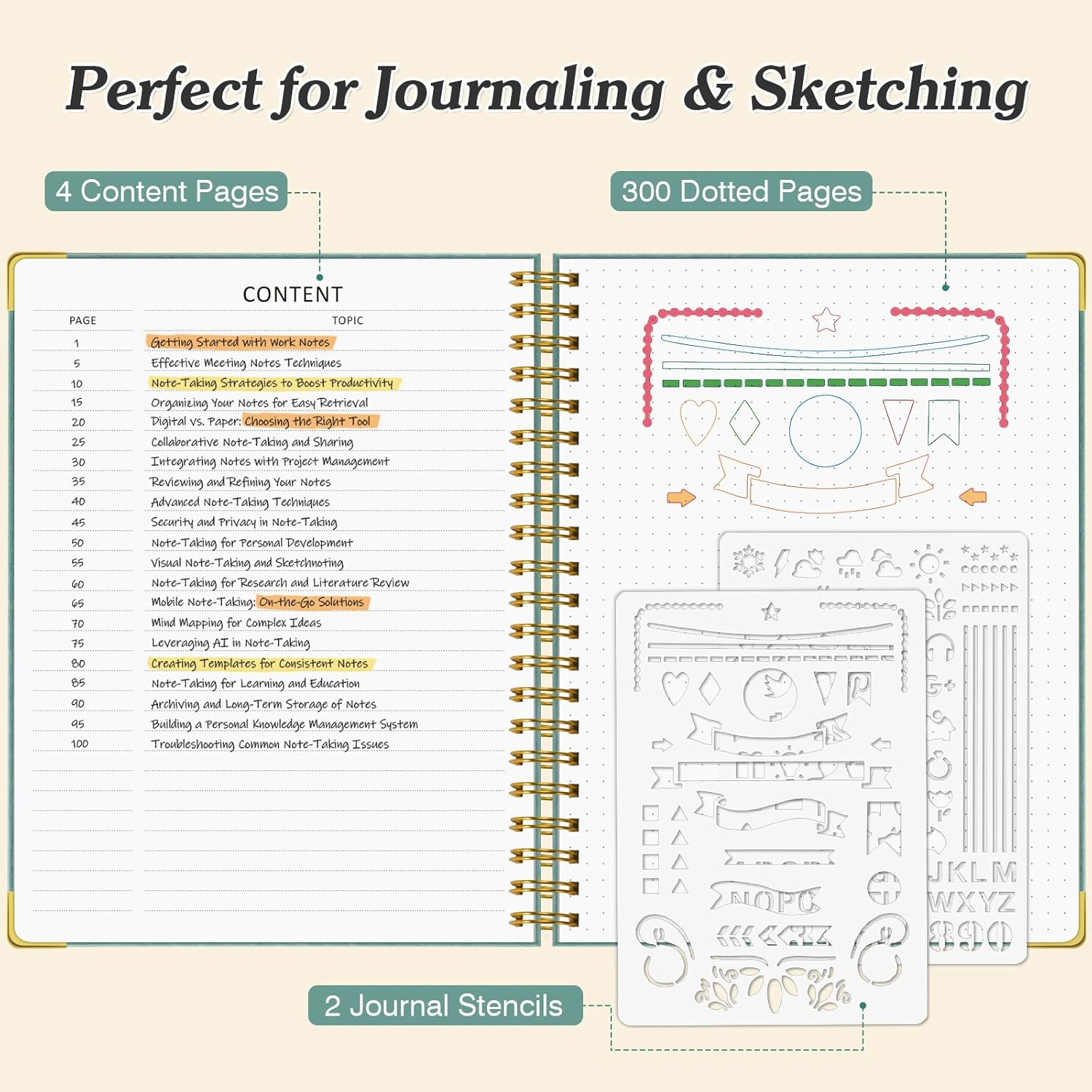 A5 Dotted Journal Spiral Noteb - Notebook Dotted A5 บทวิจารณ์และราคา