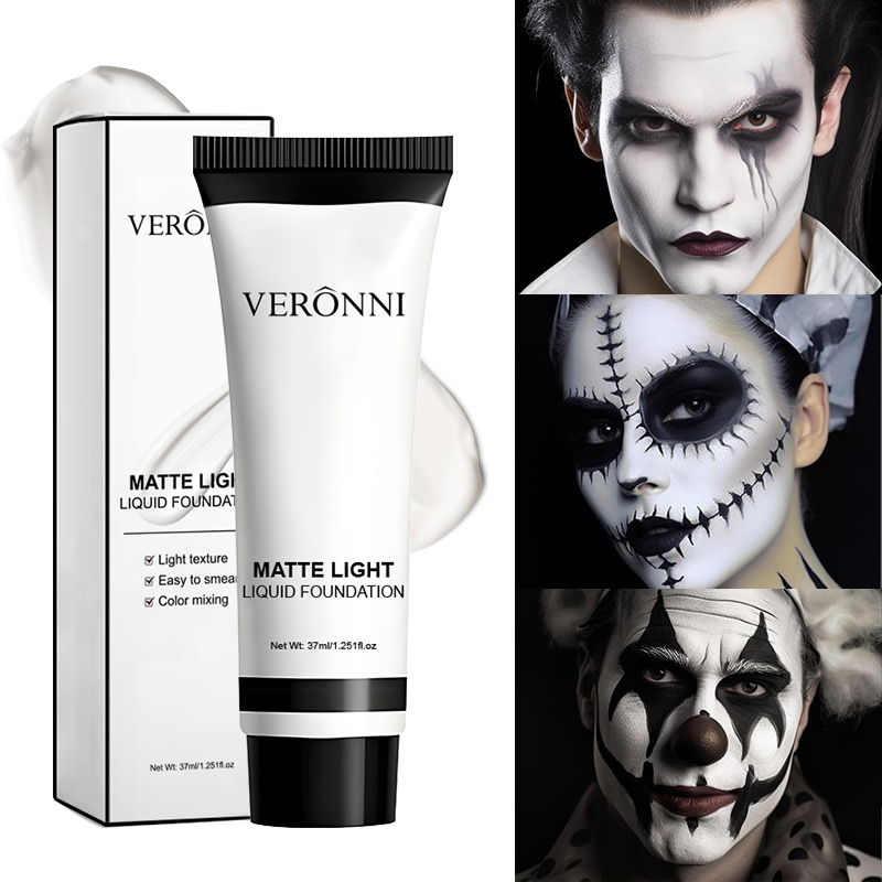 White Liquid Foundation Makeup - Correction Fluid White บทวิจารณ์และราคา