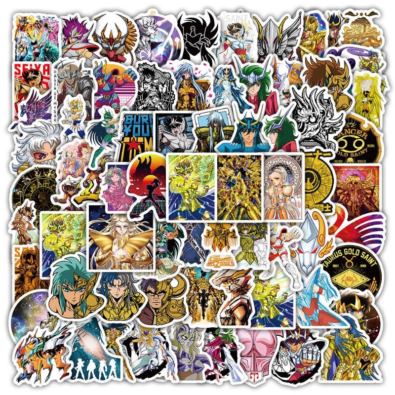 101Pcs Saint Seiya Anime Stick - Stationery Office บทวิจารณ์และราคา