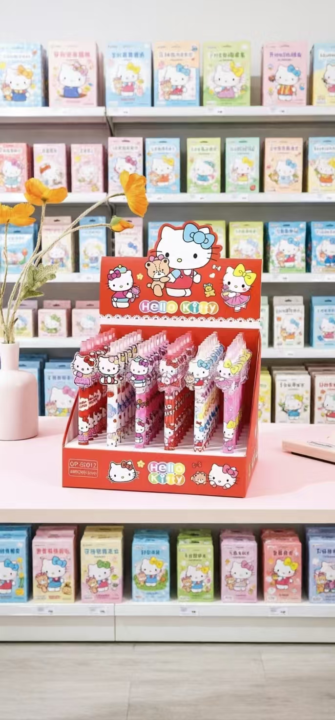 Cute Hello Kitty Gel Pen 0.5mm - Stationery Office บทวิจารณ์และราคา