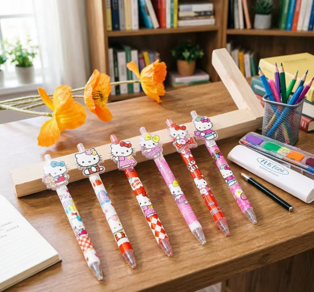 Cute Hello Kitty Gel Pen 0.5mm - Stationery Office บทวิจารณ์และราคา