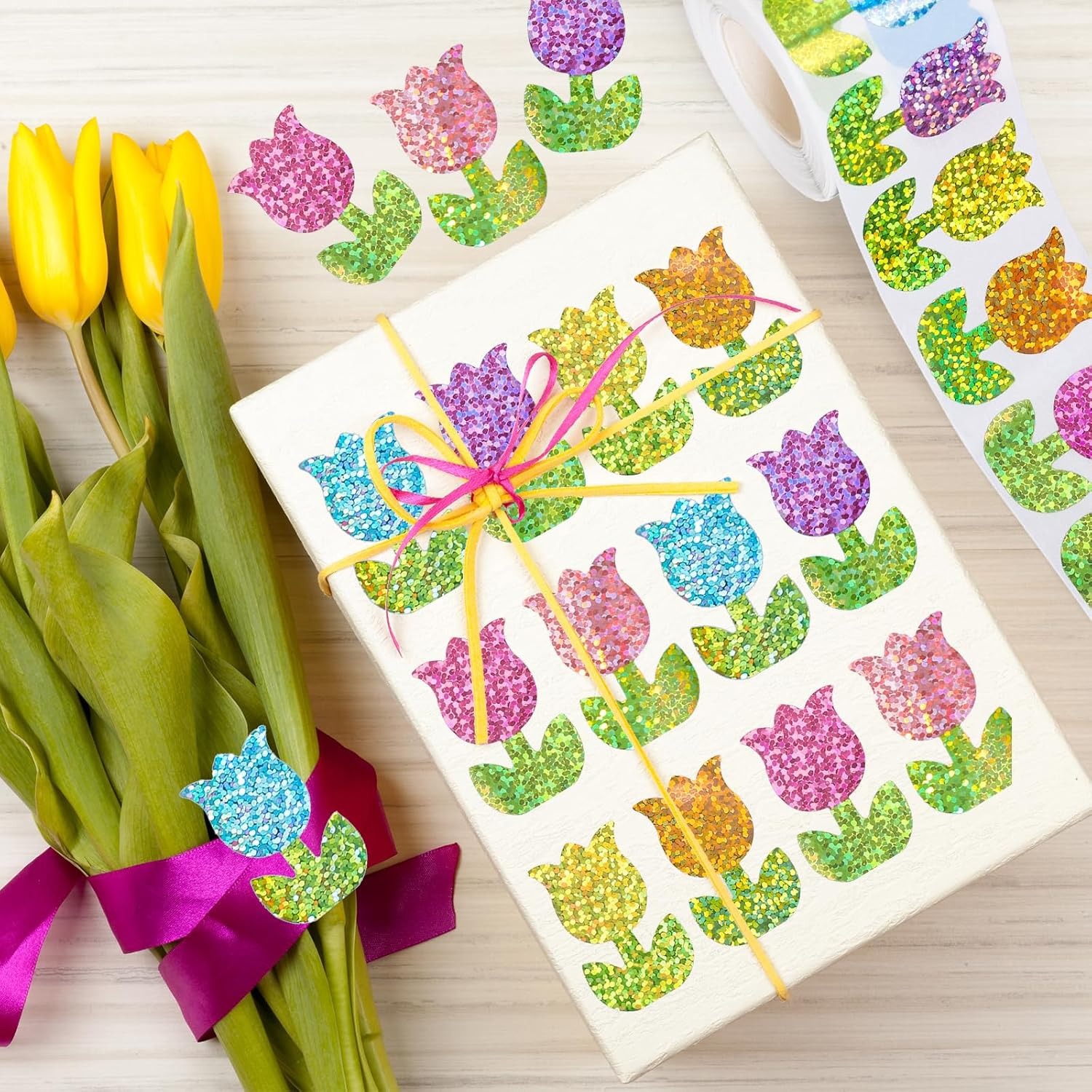 Cartoon Colorful Flower Decora - Memo Pad Sticky บทวิจารณ์และราคา