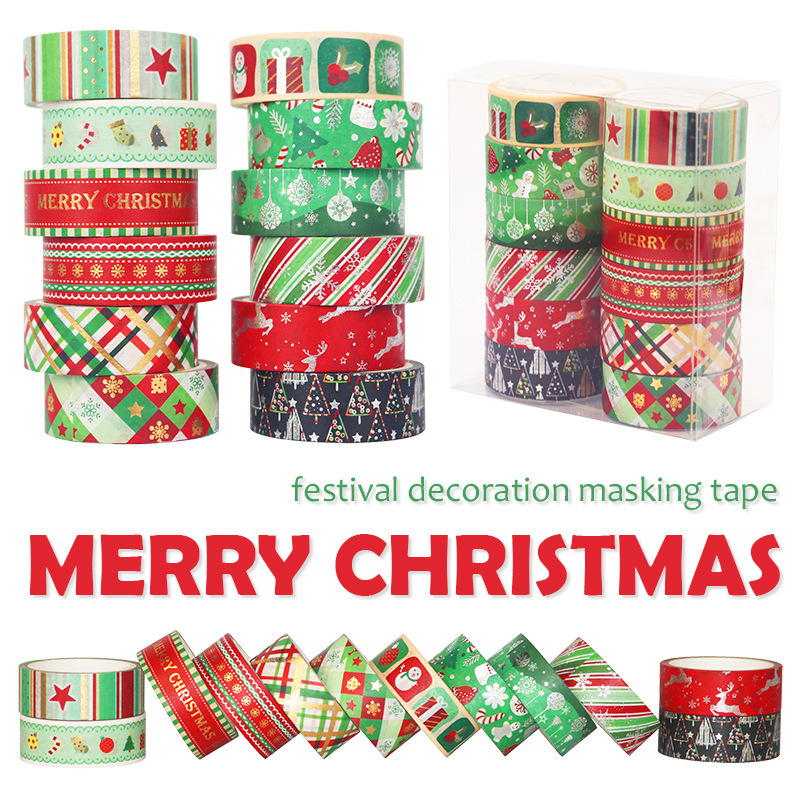 60 Meter Christmas Washi Tapes - Washi Tape Set บทวิจารณ์และราคา