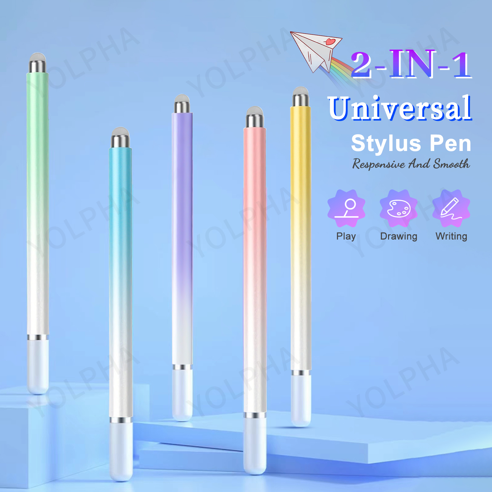 2 in 1 Universal Stylus Pen fo - Sticky Note Cube บทวิจารณ์และราคา