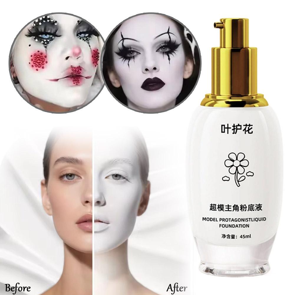 White liquid foundation Long-L - Correction Fluid White บทวิจารณ์และราคา