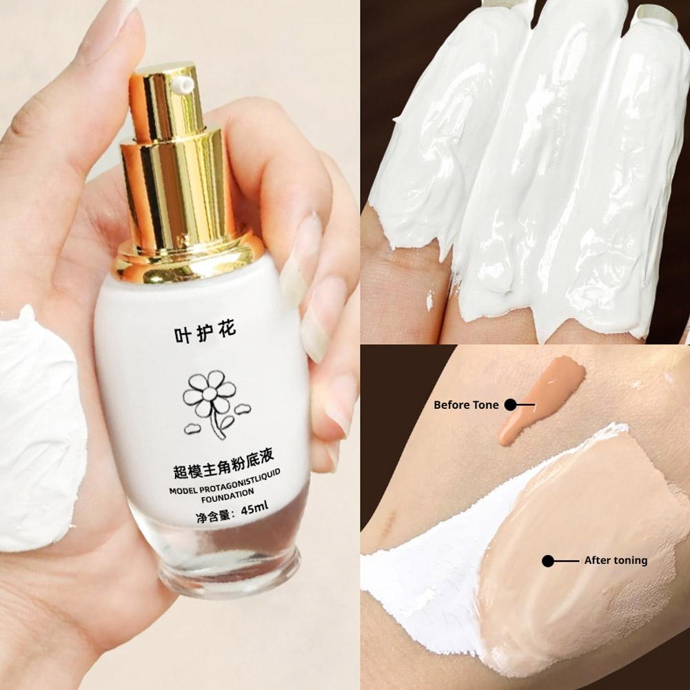 White liquid foundation Long-L - Correction Fluid White บทวิจารณ์และราคา