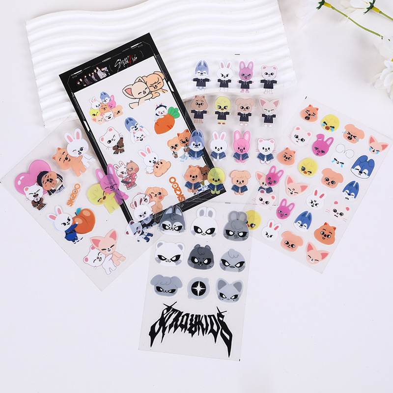 Skzoo Stray Kids Anime Cartoon - Memo Pad Sticky บทวิจารณ์และราคา