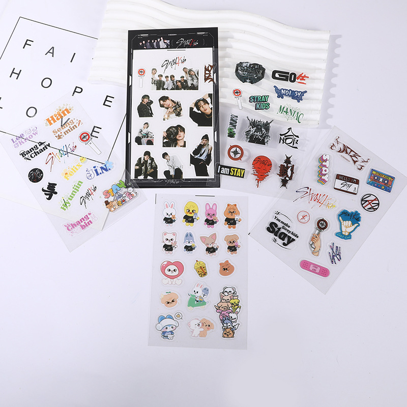 Skzoo Stray Kids Anime Cartoon - Memo Pad Sticky บทวิจารณ์และราคา