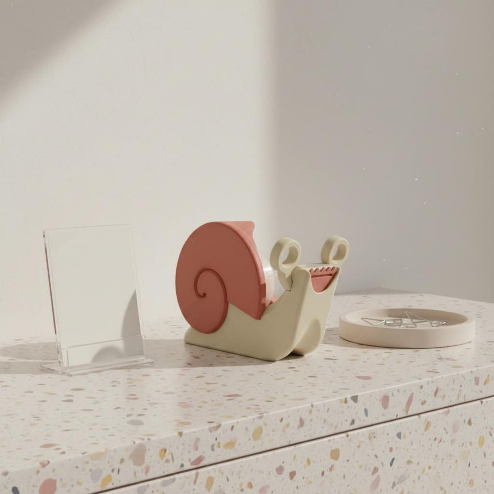 Snail-Shaped Tape Dispenser Pi - Stationery Office บทวิจารณ์และราคา