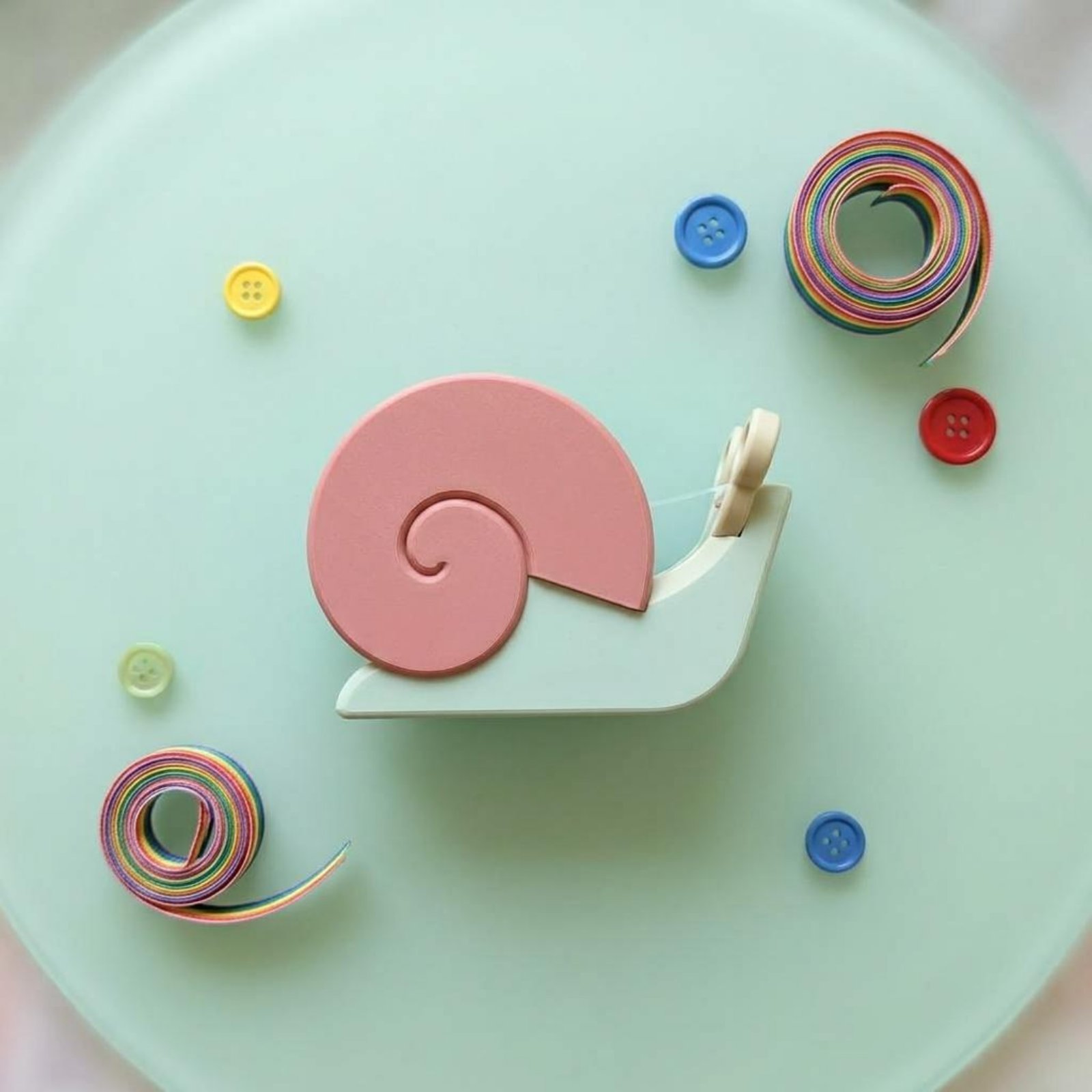 Snail-Shaped Tape Dispenser Pi - Stationery Office บทวิจารณ์และราคา