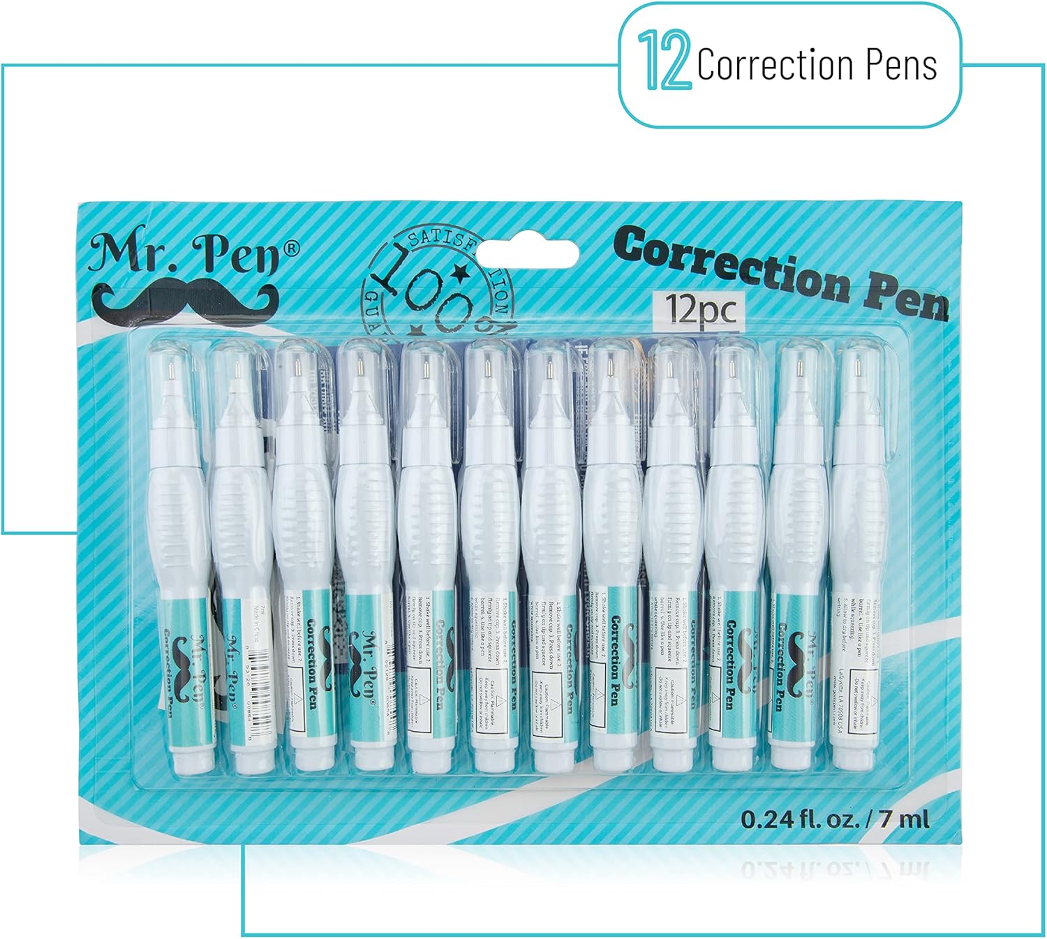 Correction Pens, 12 Pack, Need - Correction Fluid White บทวิจารณ์และราคา