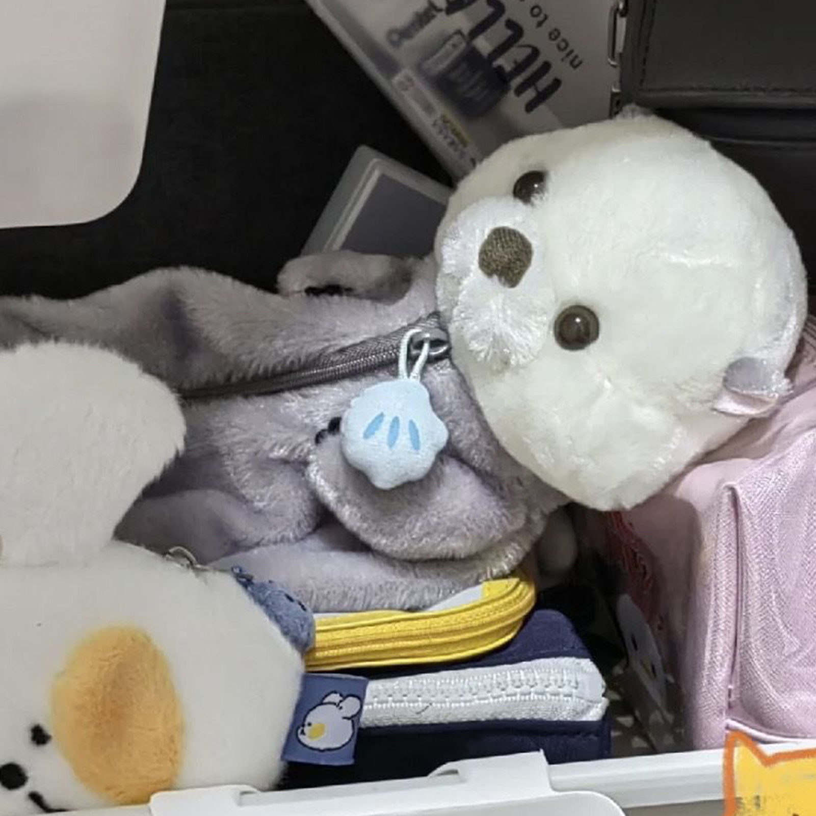 Creative Plush Toy Pencil Case - Stationery Supply บทวิจารณ์และราคา