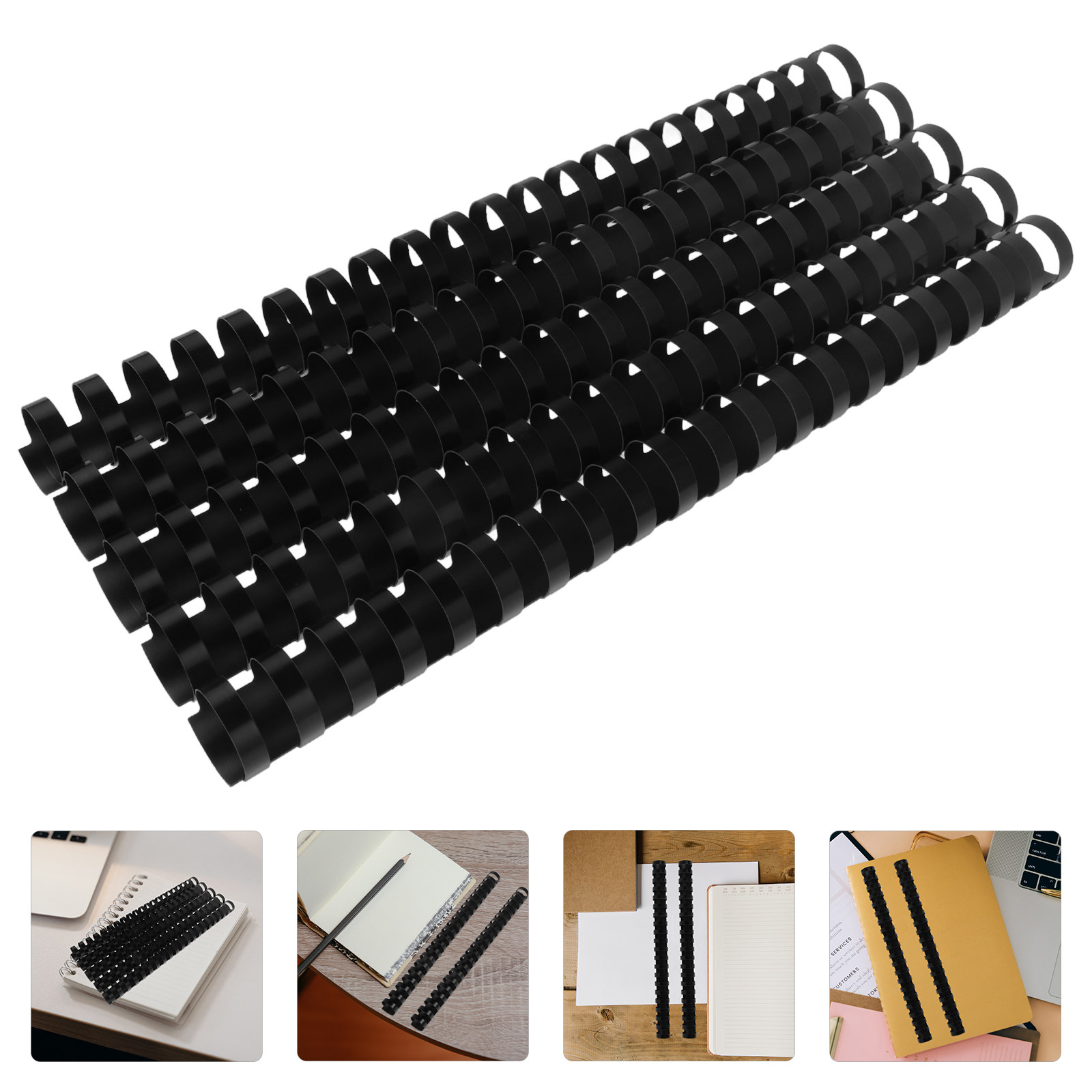 50Pcs Binding Rings Plastic Co - Binding Comb Plastic บทวิจารณ์และราคา