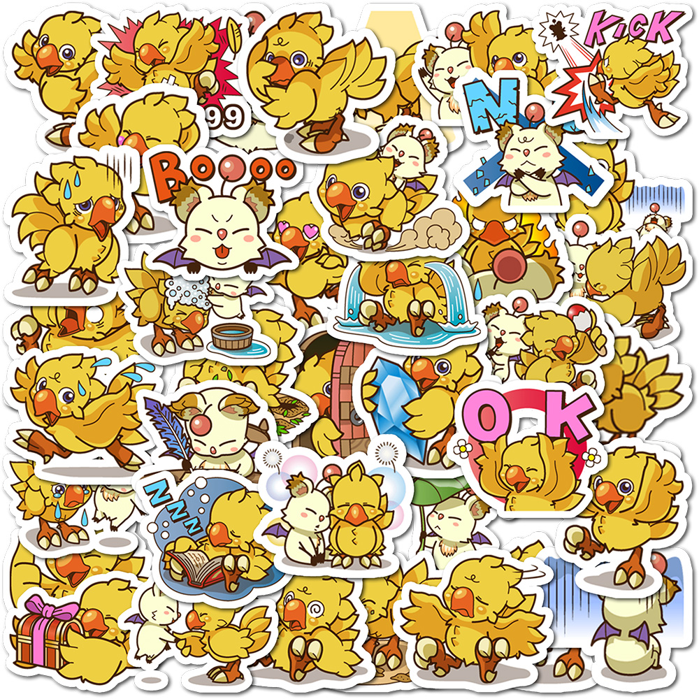 40 Pieces of Chocobo Cartoon M - Memo Pad Sticky บทวิจารณ์และราคา