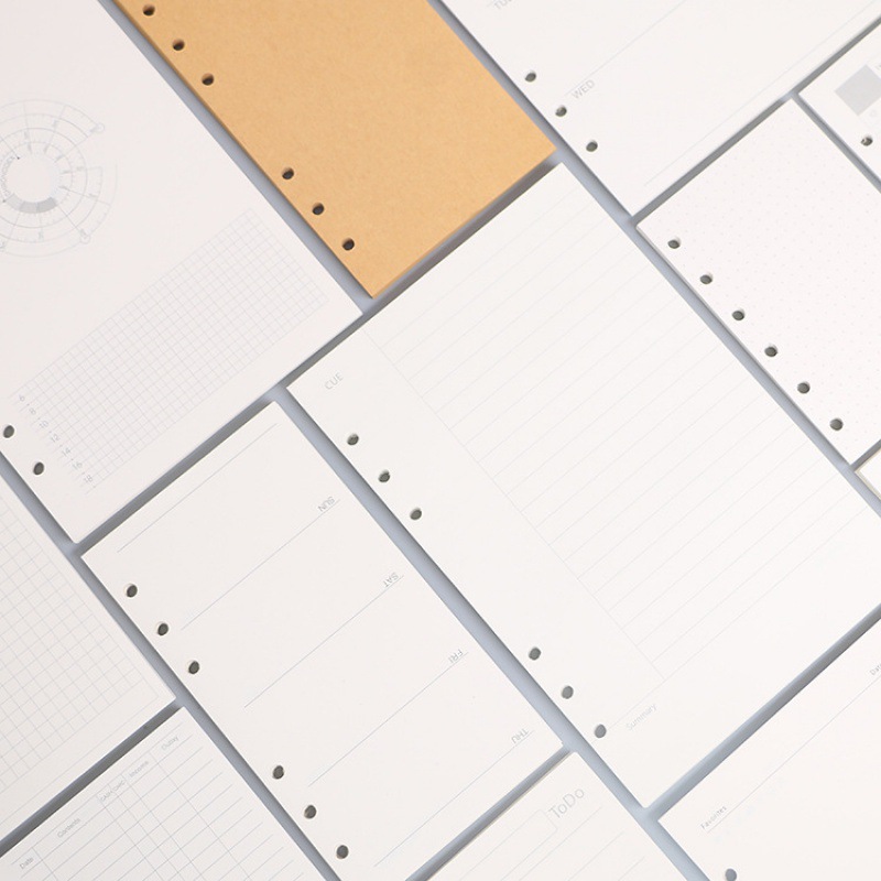 A5 A6 A7 Loose Leaf Notebook R - Notebook Dotted A5 บทวิจารณ์และราคา