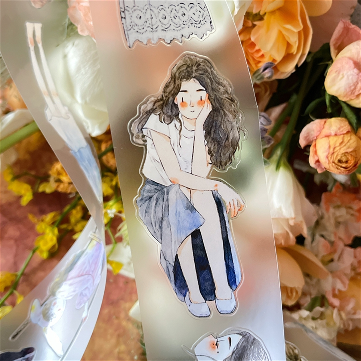 DingDing Studio Vintage Waitin - Washi Tape Set บทวิจารณ์และราคา