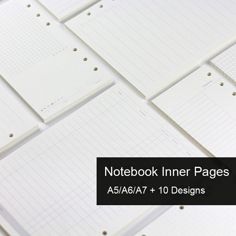 45 Sheets A5 A6A7 Loose Leaf N - Notebook Dotted A5 บทวิจารณ์และราคา
