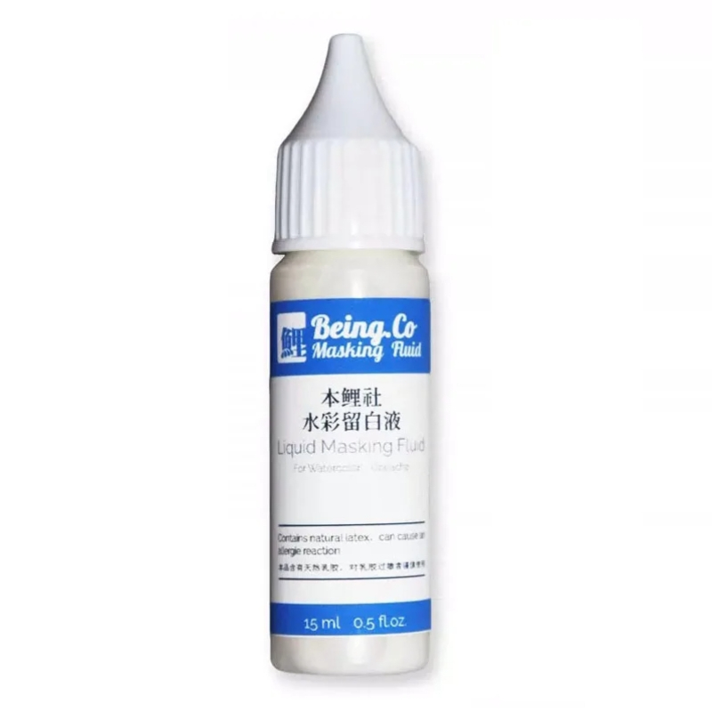 White/Blue Watercolor Masking  - Correction Fluid White บทวิจารณ์และราคา
