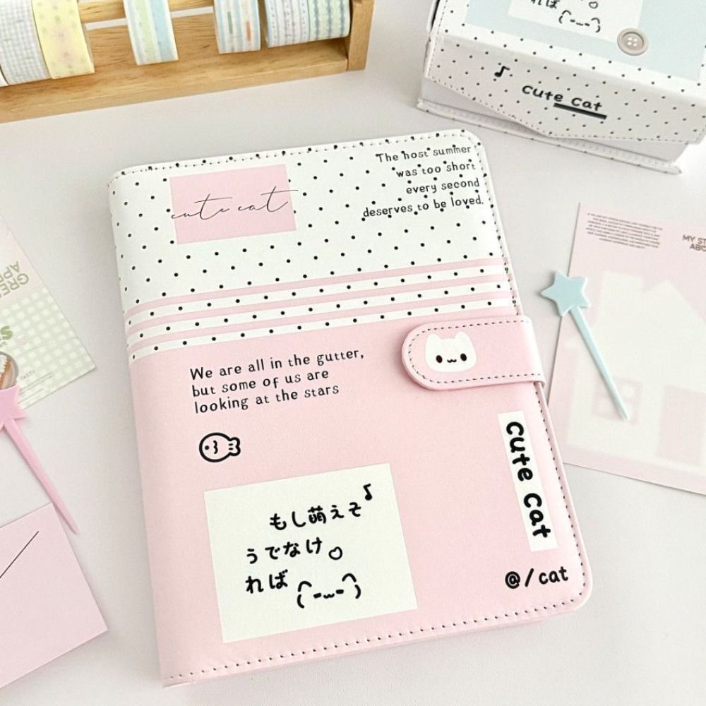 Korean A5 Loose-leaf Notebook  - Notebook Dotted A5 บทวิจารณ์และราคา