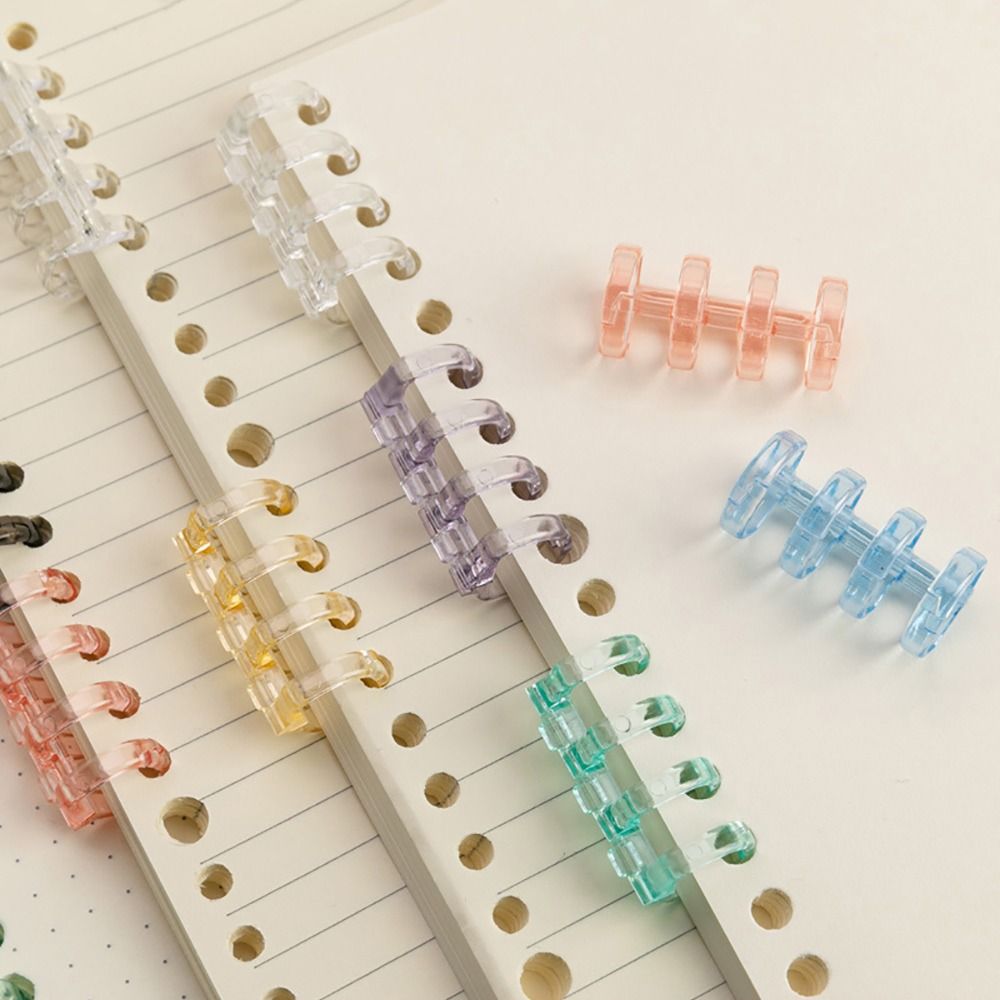 10Pcs Binding Spines Snap Spli - Binding Comb Plastic บทวิจารณ์และราคา