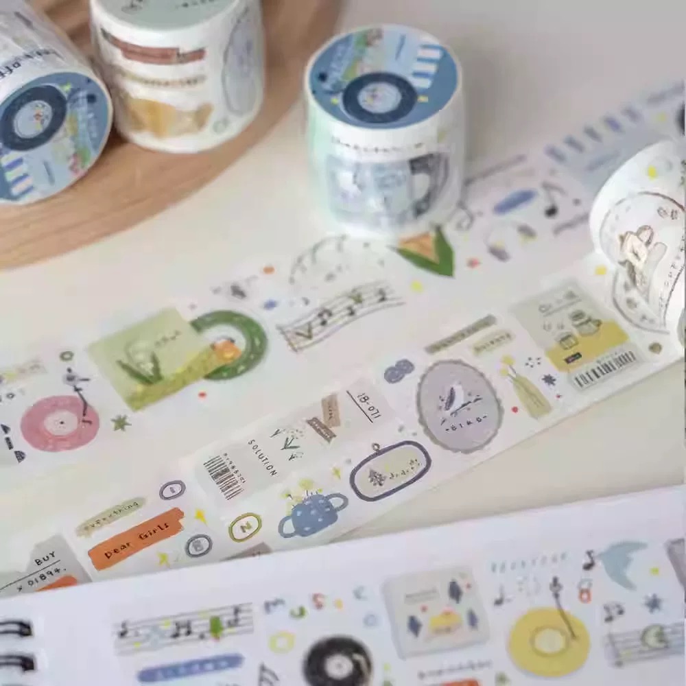 Orange Studio Vintage Retro No - Washi Tape Set บทวิจารณ์และราคา