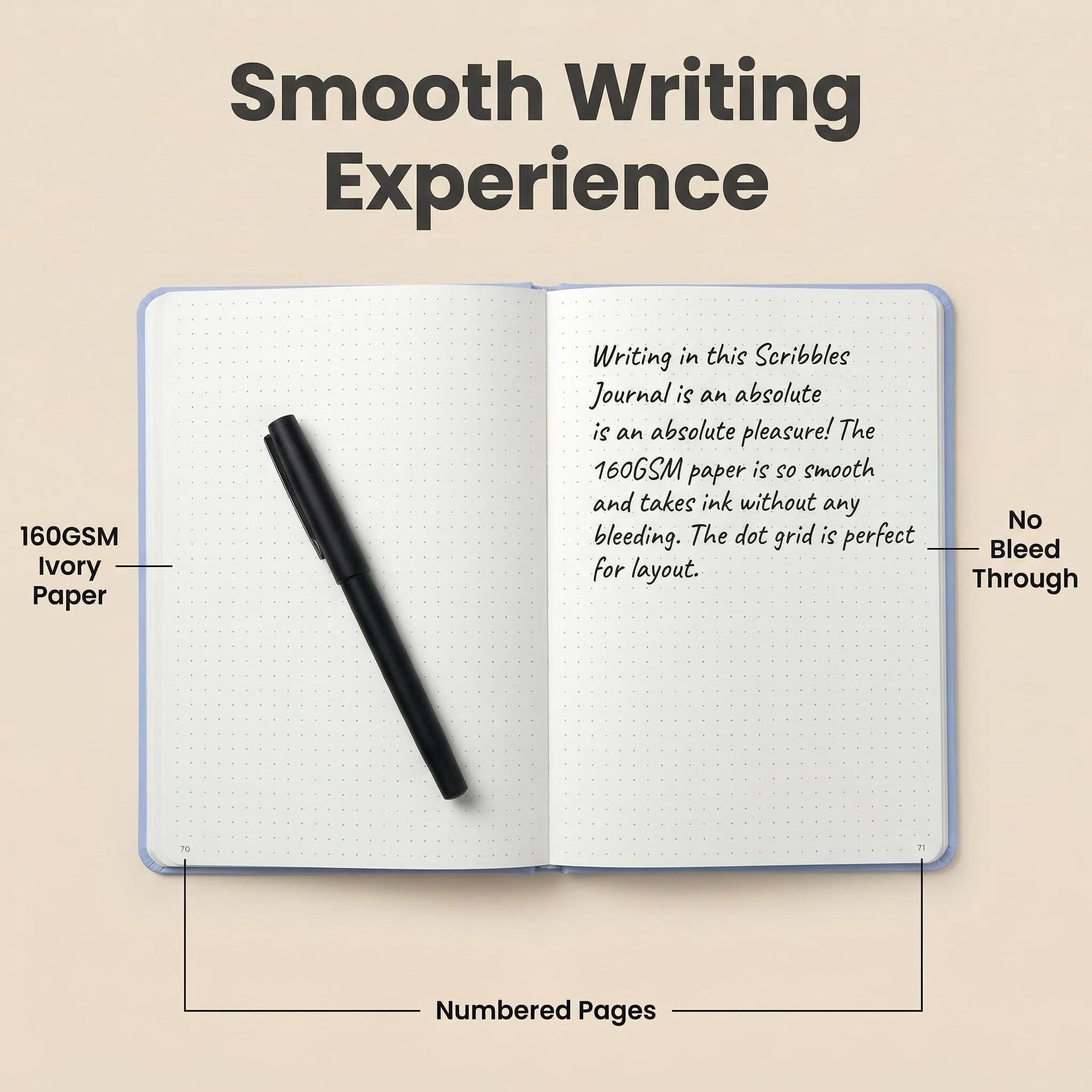 A5 Dot Grid Journal Notebook P - Notebook Dotted A5 บทวิจารณ์และราคา
