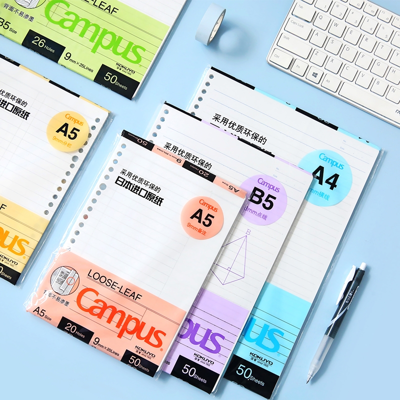 Japan KOKUYO Campus Macaron No - Notebook Dotted A5 บทวิจารณ์และราคา