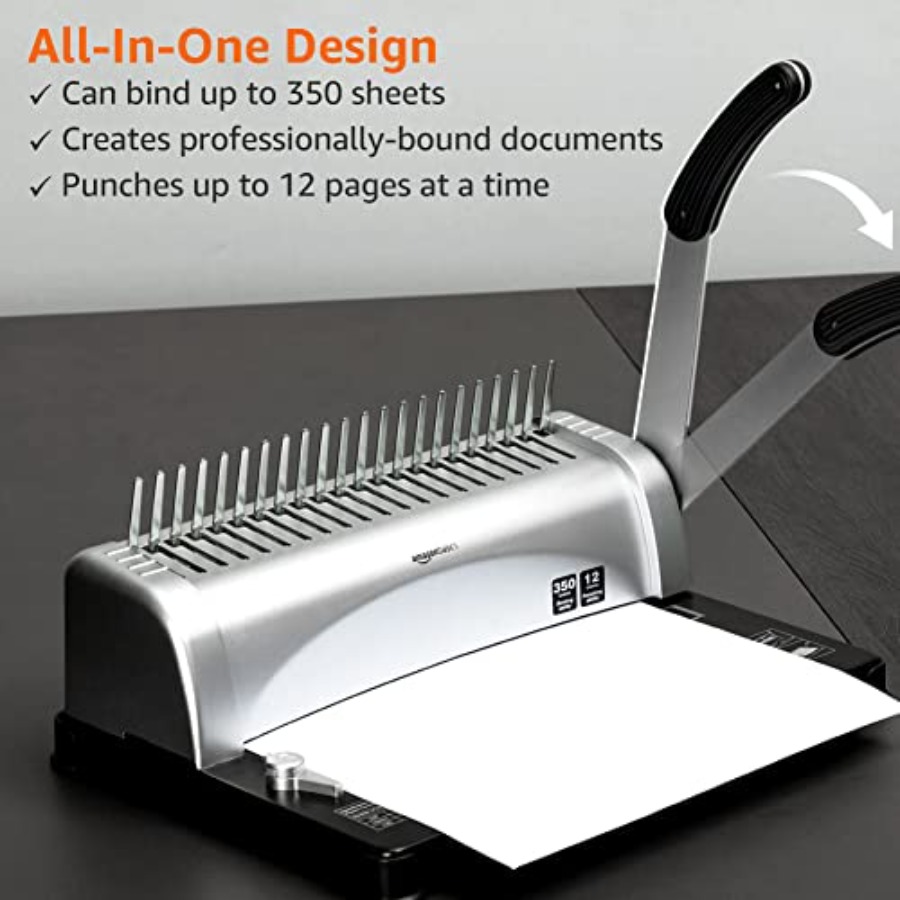 Basics Comb Binding Machine fo - Binding Comb Plastic บทวิจารณ์และราคา