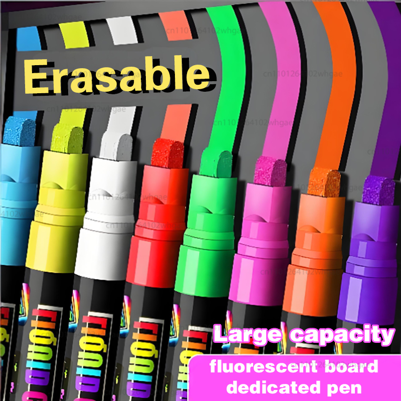 8Color 8mm Liquid Chalk Erasab - Correction Fluid White บทวิจารณ์และราคา