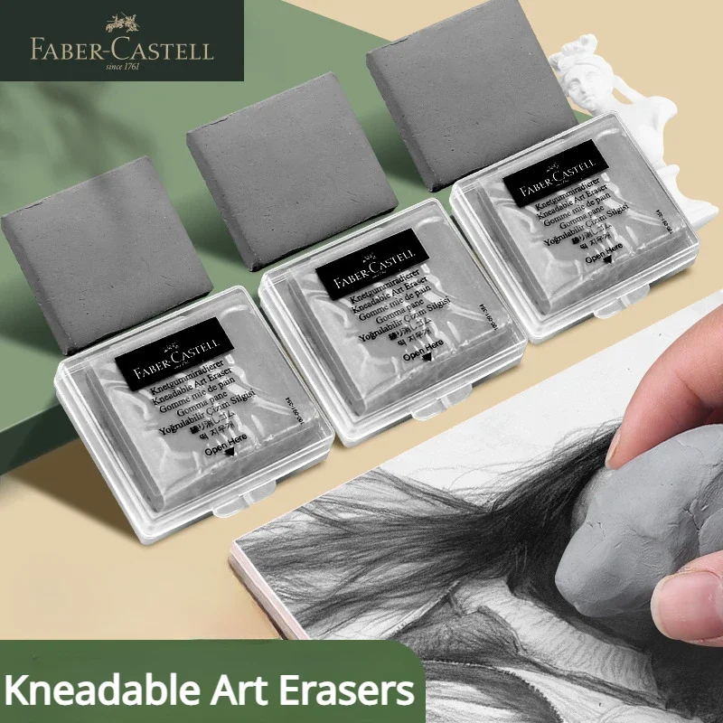 4PC Faber-Castell kneaded Eras - Rubber Eraser Kneaded บทวิจารณ์และราคา