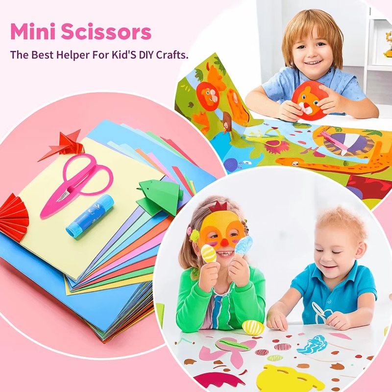 Portable Mini Scissors with Co - Scissors Stainless Craft บทวิจารณ์และราคา