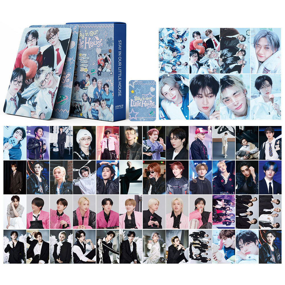 55PCS KPOP new Stray Kids Albu - Cardstock Paper Pack บทวิจารณ์และราคา