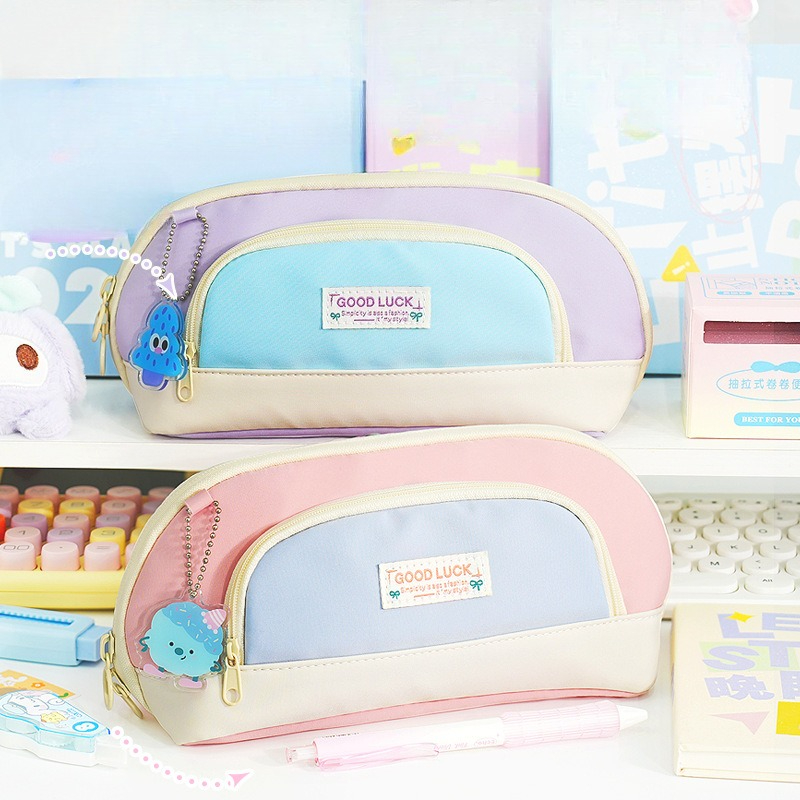 Pencil Bag Large Opening Desig - Stationery Office And School Supply Stores บทวิจารณ์และราคา